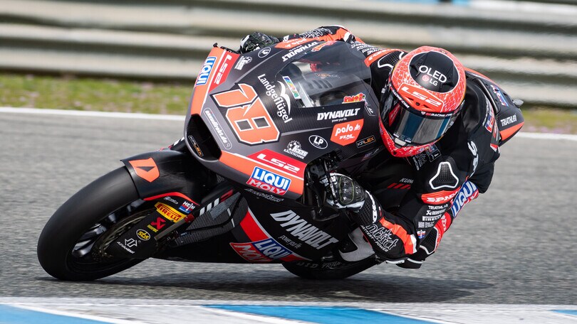Moto2, Jerez Test: un Manu Gonzalez da record precede Aron Canet, ottavo Vietti