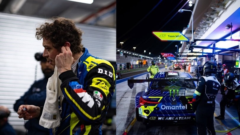 Valentino Rossi: in attesa del WEC ecco le foto dal Qatar