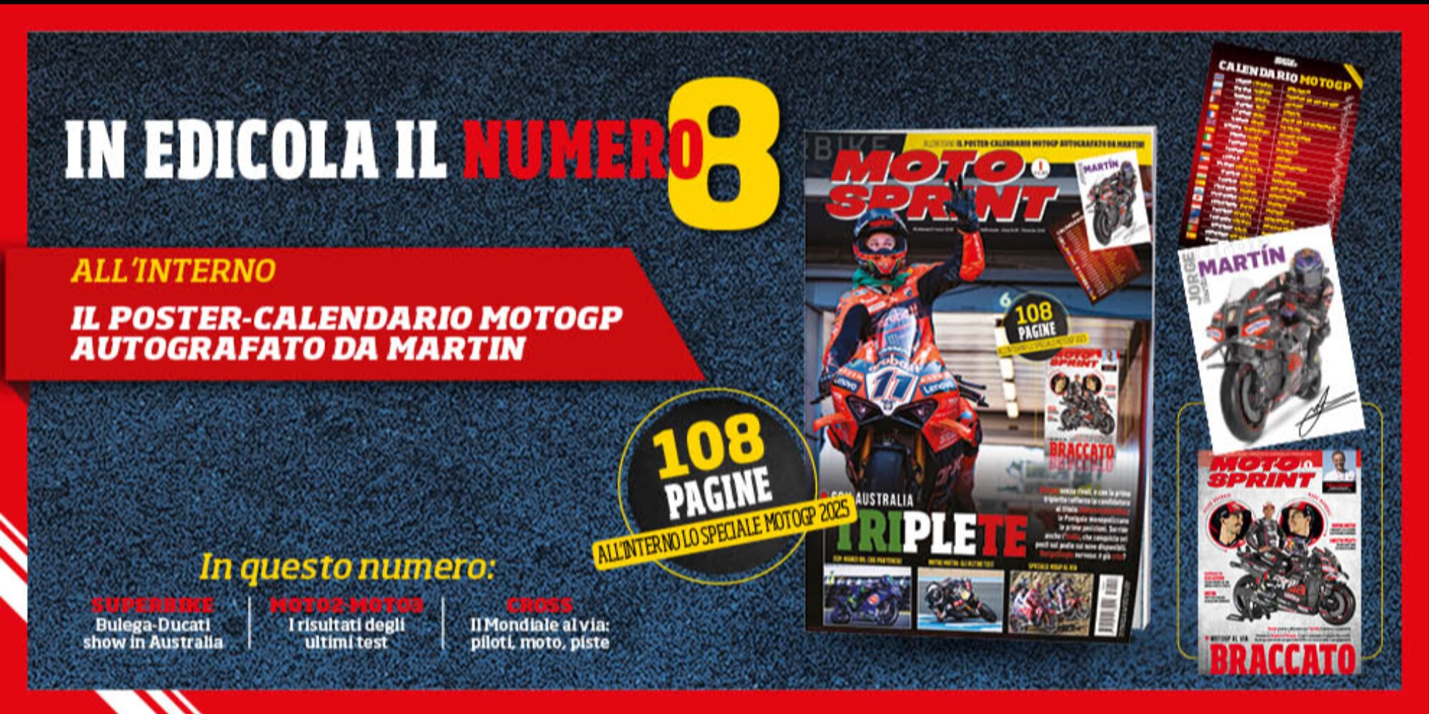 Motosprint è in edicola!