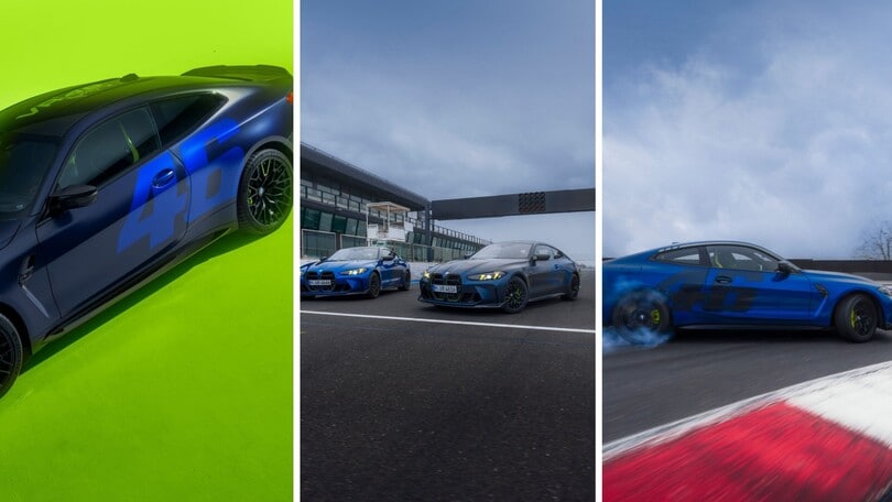BMW celebra Valentino Rossi con due serie speciali della M4 CS