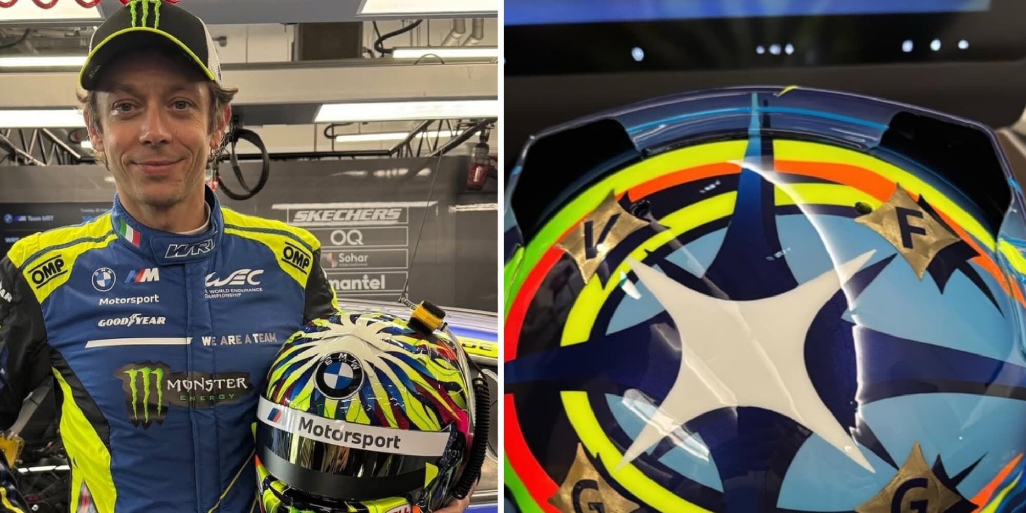Valentino Rossi: nuovo casco con una dedica speciale