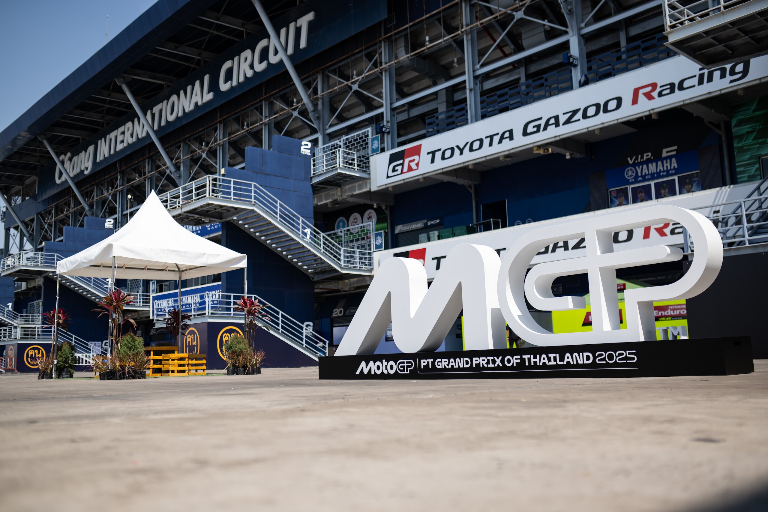 MotoGP, le prime foto direttamente dal Chang International Circuit