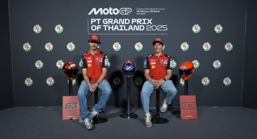 MotoGP, il primo confronto tra Pecco e Marquez