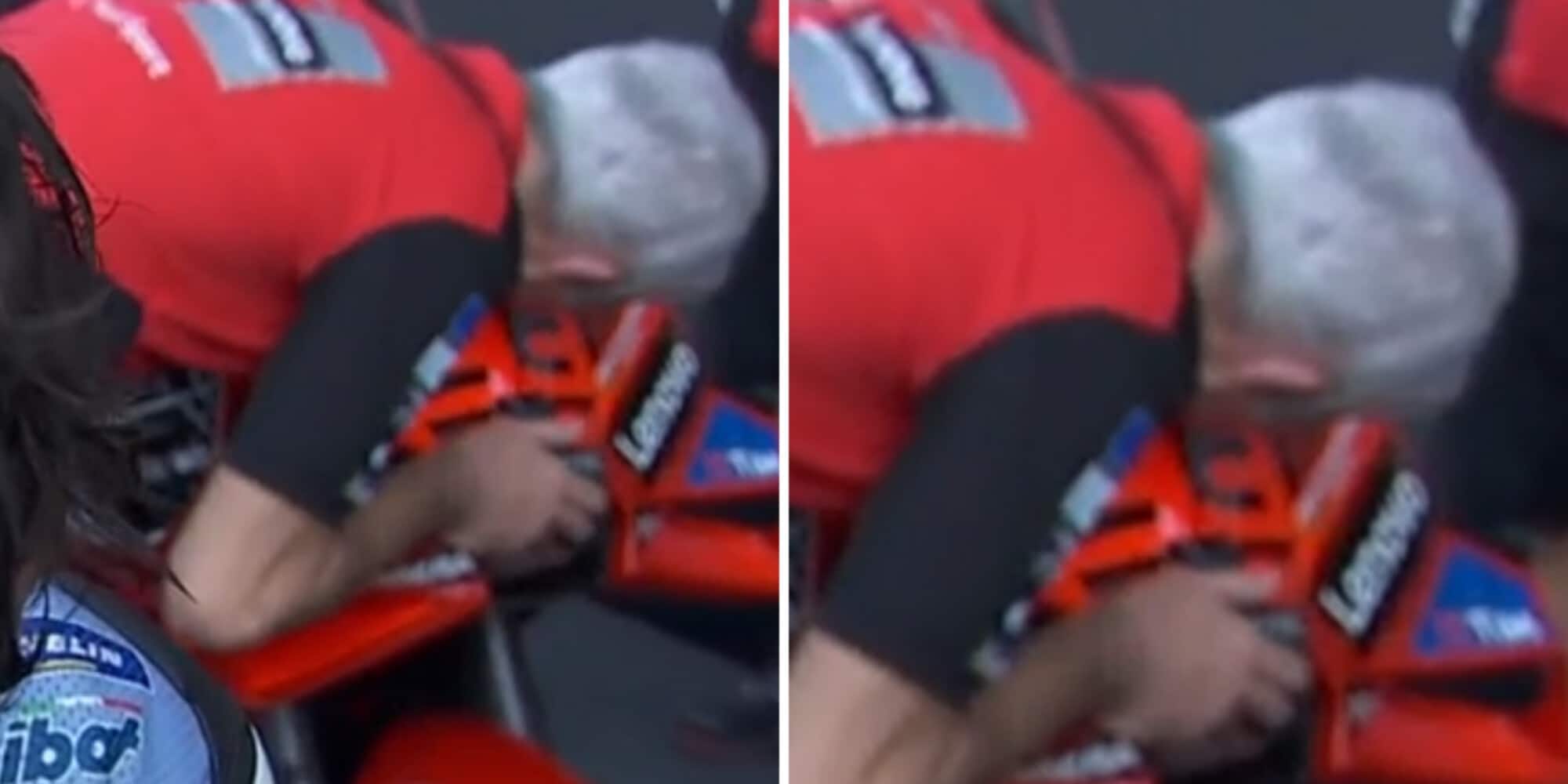 MotoGP Thailandia: Dall'Igna e il bacio alla Ducati di Marc Marquez