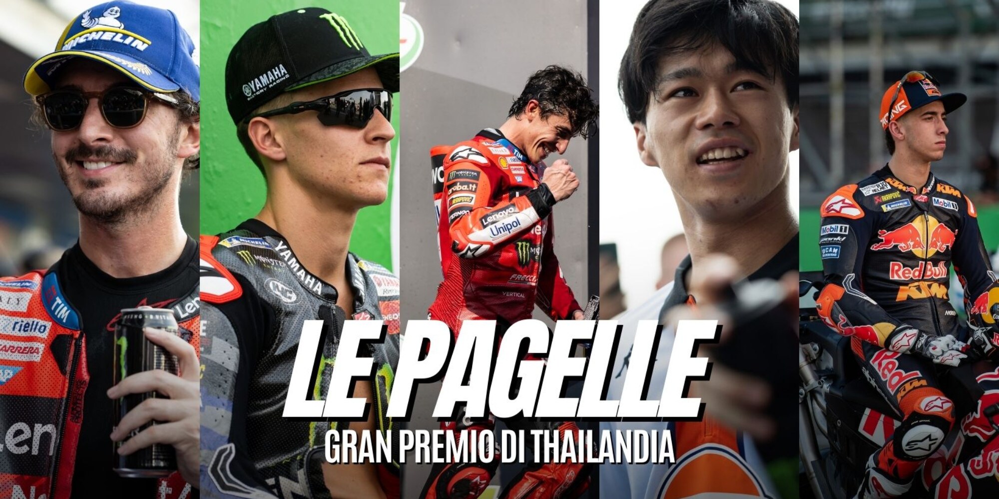 Pagelle Buriram MotoGP 2025: Marquez 10 e lode