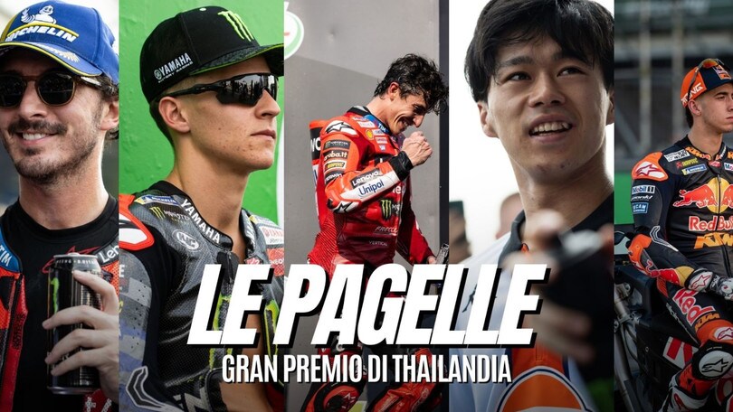 Pagelle Buriram MotoGP 2025: Marquez 10 e lode