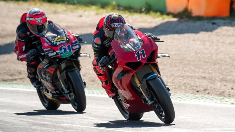 SBK, niente riposo per Bulega: in pista a Vallelunga durante i test CIV