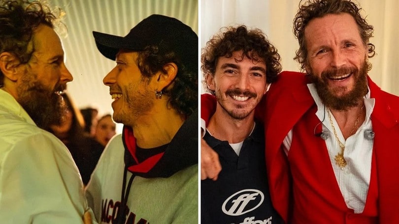 Valentino Rossi, Bagnaia, Lucio Corsi e non solo al concerto di Jovanotti