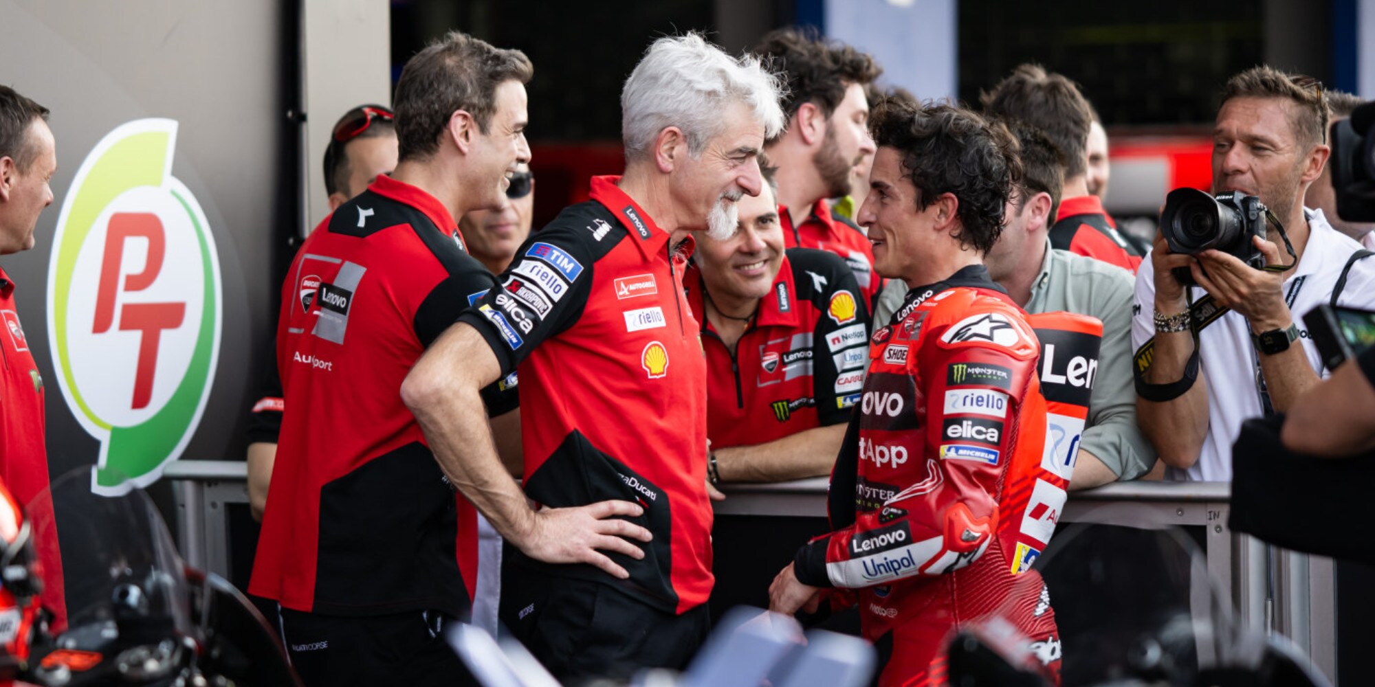 MotoGP, Dall'Igna: "La vittoria di Marquez? Prova di talento e maestria suprema"