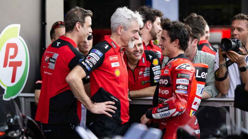 MotoGP, Dall'Igna: "La vittoria di Marquez? Prova di talento e maestria suprema"