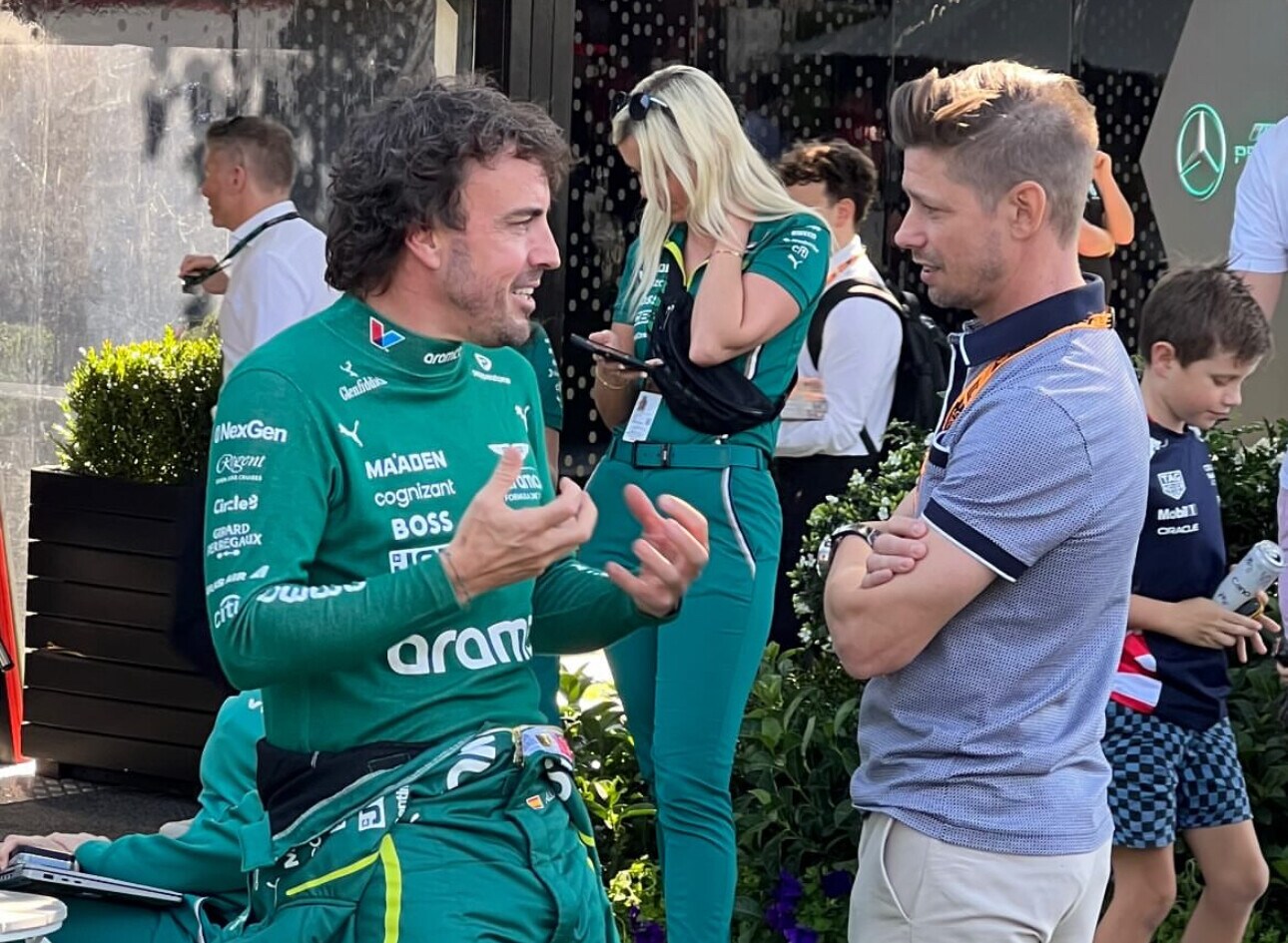 Leggende a colloquio in Australia: Alonso incontra Stoner