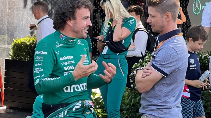 Leggende a colloquio in Australia: Alonso incontra Stoner