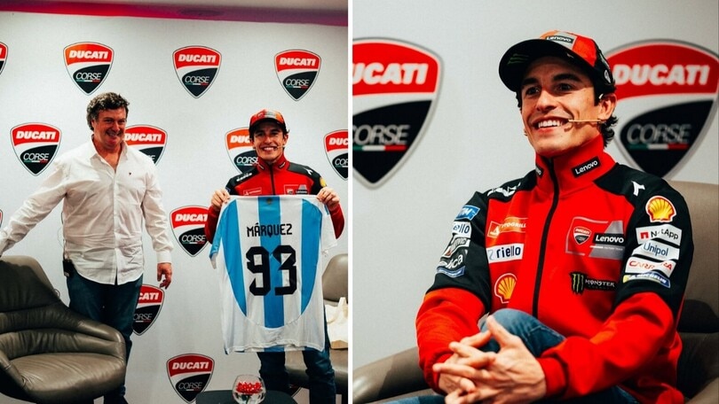 MotoGP, Marc Marquez come Maradona: che accoglienza in Argentina!