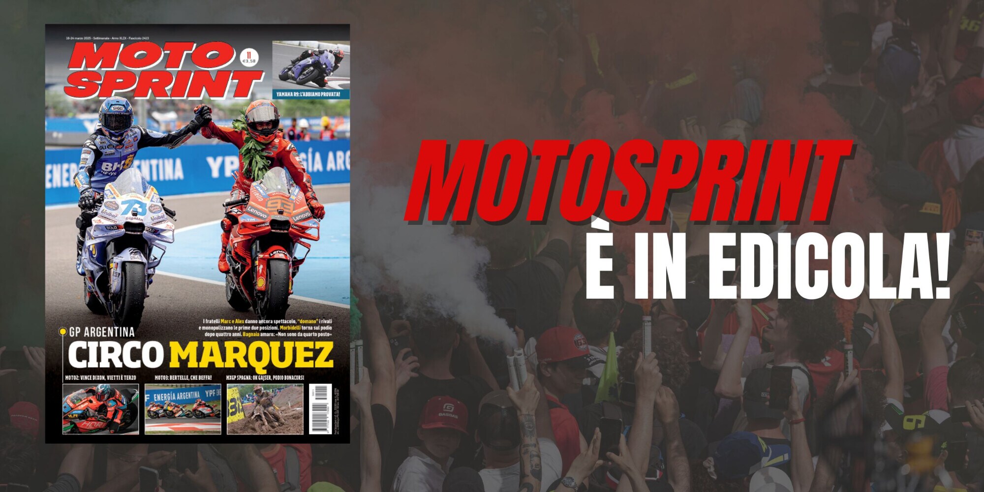 Motosprint è in edicola!