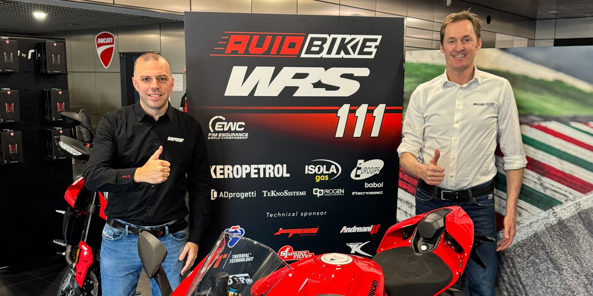 Ducati ci prova anche nell’EWC: Aviobike WRS al via con la Panigale V4 2025