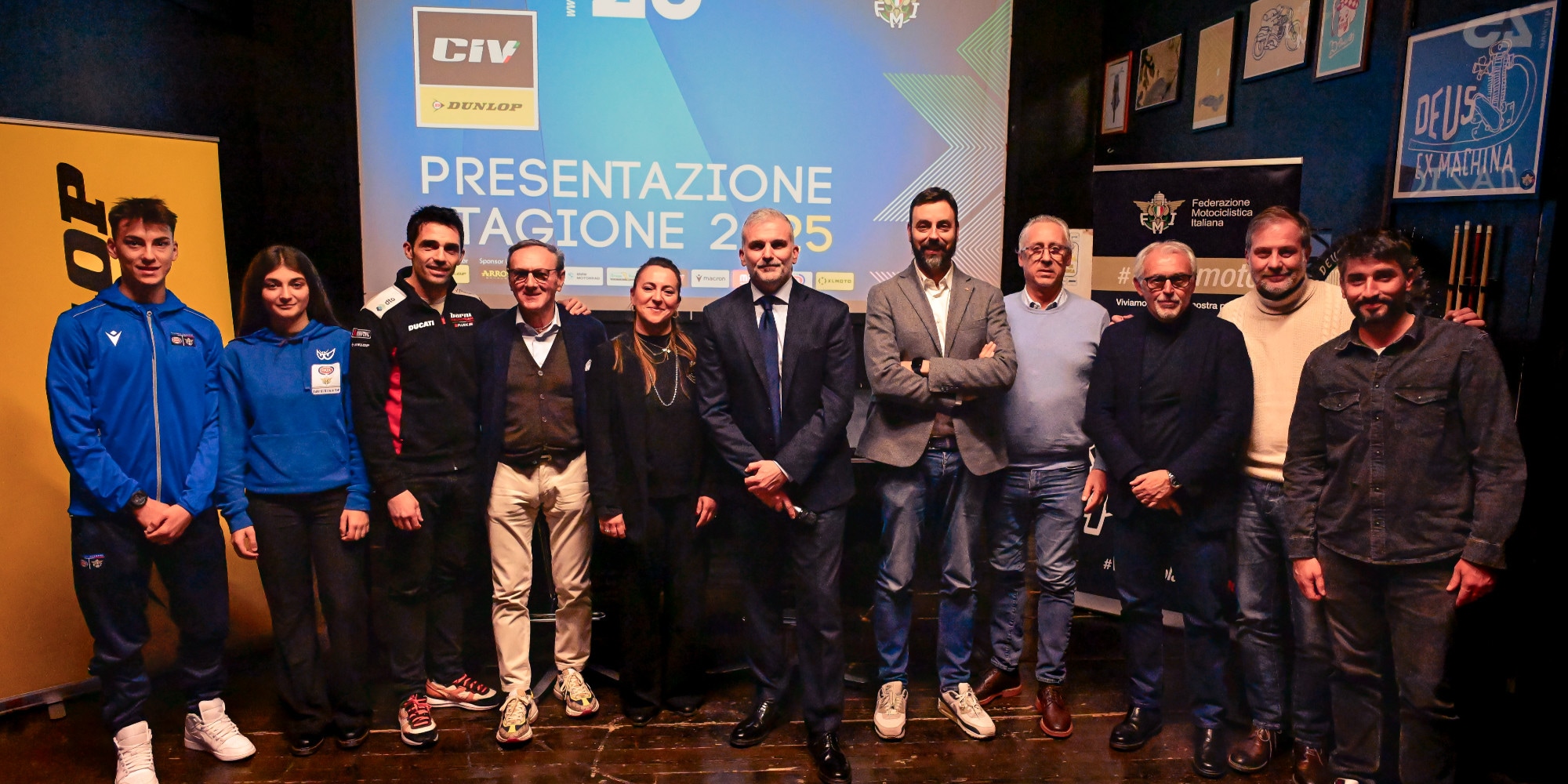 A Milano la presentazione del Dunlop CIV, CIV Junior e CIV Minimoto
