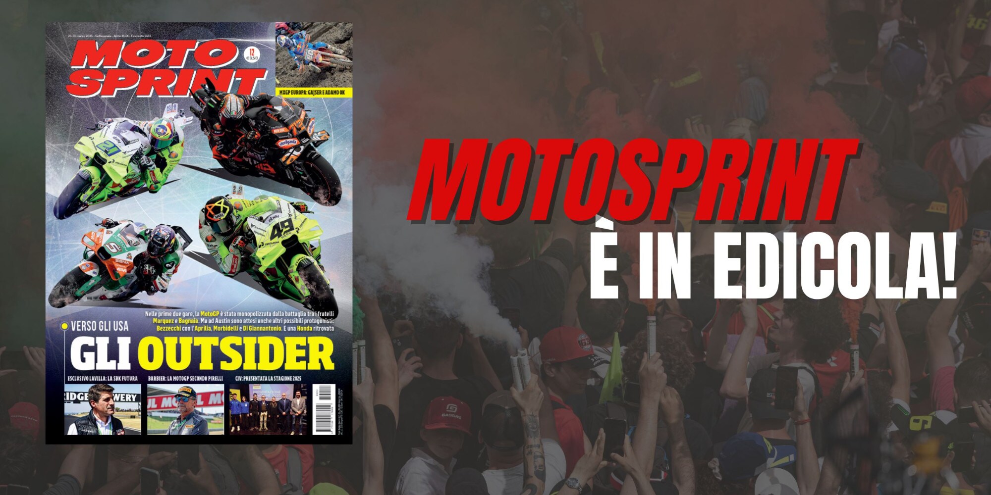 Motosprint è in edicola!