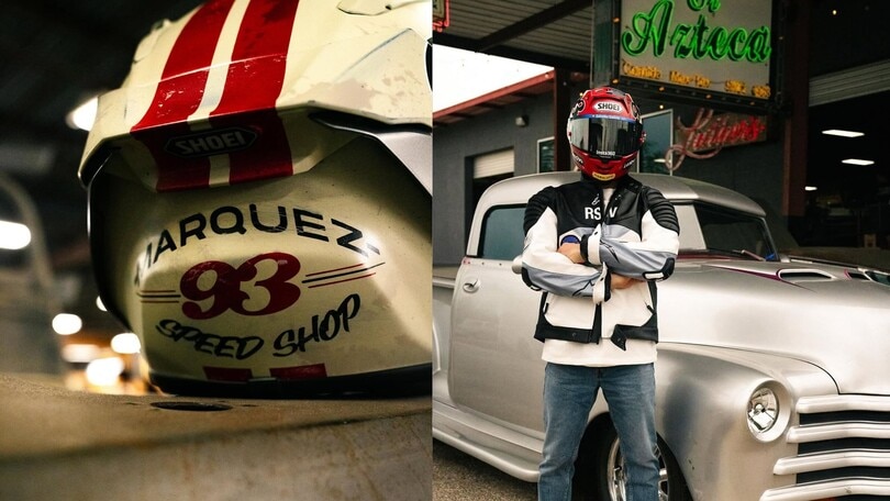 MotoGP, Marquez Speedshop: presentato il casco celebrativo per Austin