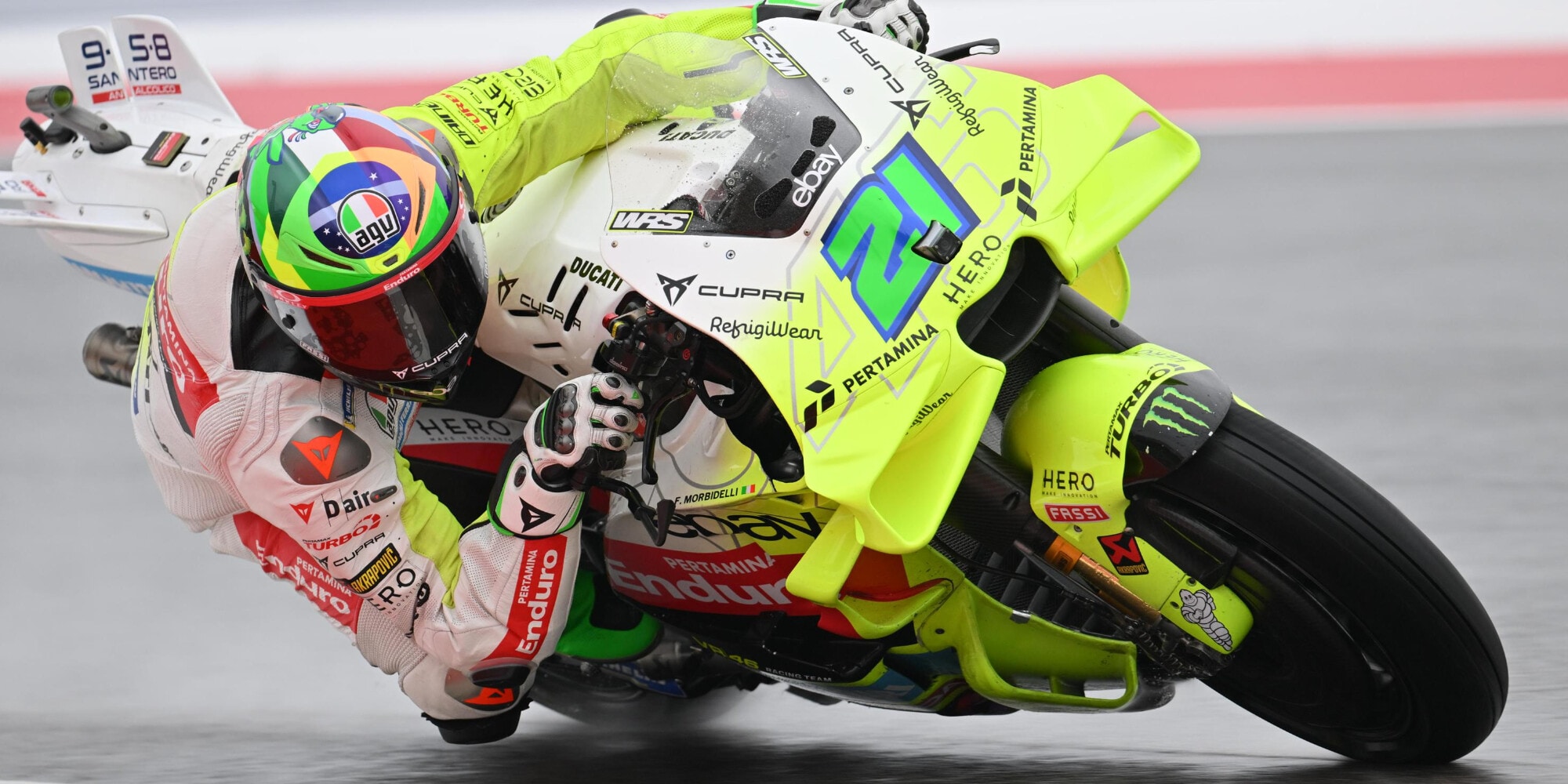 GP Austin, Acqua Santa per Morbidelli in FP1, brutto volo di Marquez
