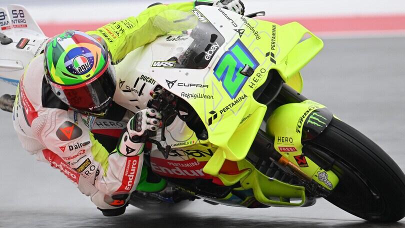 GP Austin, Acqua Santa per Morbidelli in FP1, brutto volo di Marquez