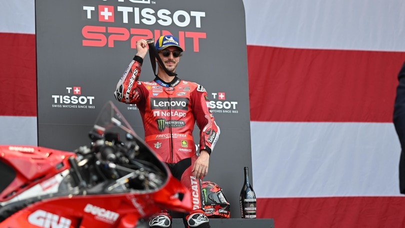 GP Americhe, Bagnaia: “Stando dietro a Marc si capisce perché è così competitivo"