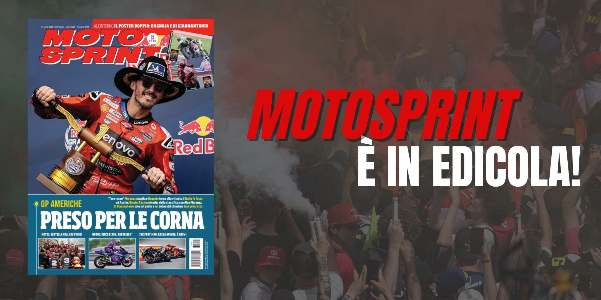 Motosprint è in edicola!