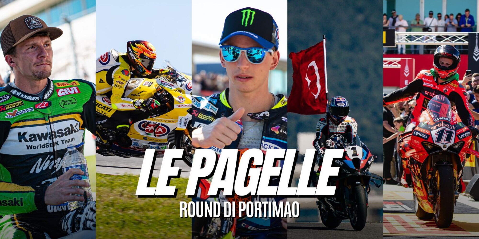 SBK Portimao, pagelle: Toprak e Bulega stellari, Redding “attaccabrighe”