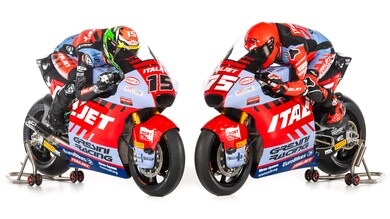 Gresini e Italjet uniscono le forze per l'assalto al titolo Moto2