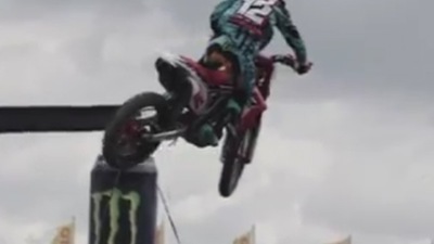 Max Nagl in azione al GP Germania