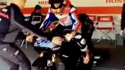 Casey Stoner, test a Motegi