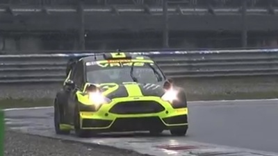 Valentino Rossi al Rally di Monza