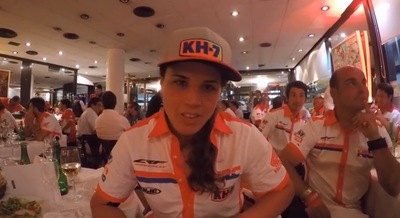 Laia Sanz saluta la Dakar