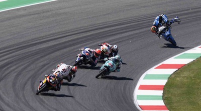 MotoGP Mugello: le cadute più spettacolari