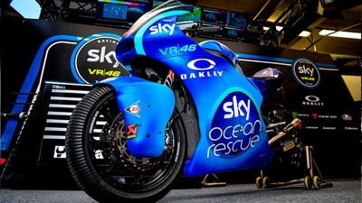 Livrea ambientalista per lo Sky Team VR46