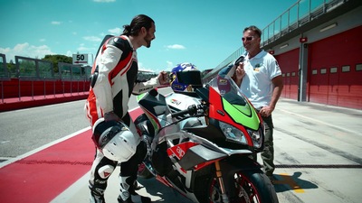 Motosprint The Test di Riccardo Piergentili: Aprilia RSV4 RF Factory Works