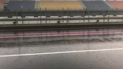 SBK Qatar: il VIDEO del nubifragio in pista