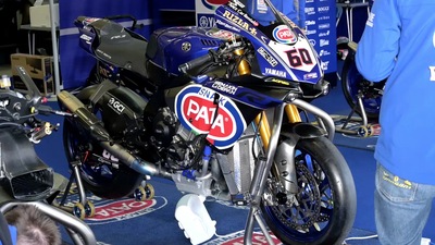 SBK: nel box Yamaha con la "musica" della R1 - VIDEO