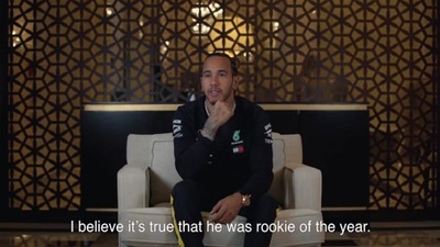 Hamilton all'esame sulla MotoGP - VIDEO