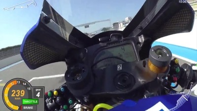 Canepa al Bol d'Or a oltre 300 km/h - VIDEO