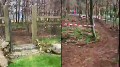 Quarantena: Rea e la pista da ciclocross casalinga - VIDEO