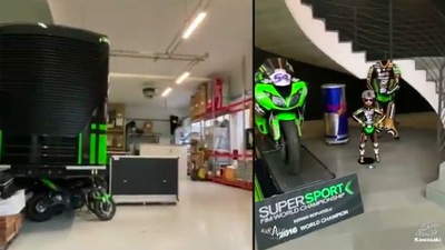Tour virtuale del Team Kawasaki Puccetti Racing