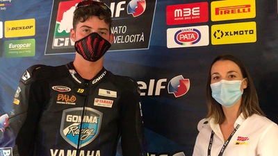 CIV Supersport, Bernardi: "E' stata dura..."