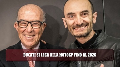 Ducati resta in MotoGP fino al 2026