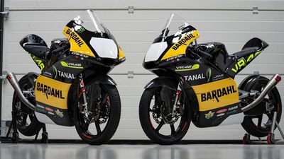 CIV Moto3: ecco le KTM del team Bardahl VR46 Riders Academy