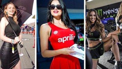 MotoGP, Assen amarcord: le ombrelline più belle del GP d'Olanda