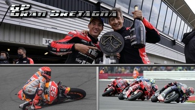 MotoGP Gran Bretagna: primo podio Aprilia nell'assolo di Quartararo