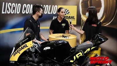 EICMA 2021, Liscio come l'olio by Bardahl: Elia Bartolini