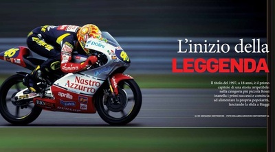 “Valentino Rossi: l’uomo, il pilota, la leggenda”, dal 4 dicembre in edicola