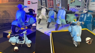 110 mila mattoncini Lego per la riproduzione della Vespa 125