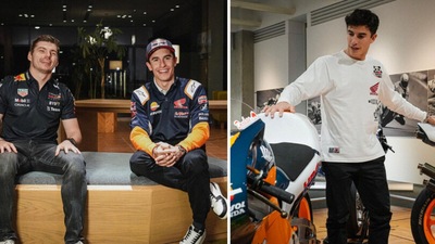 MotoGP: Max Verstappen e Marc Marquez star della Festa Honda a Motegi